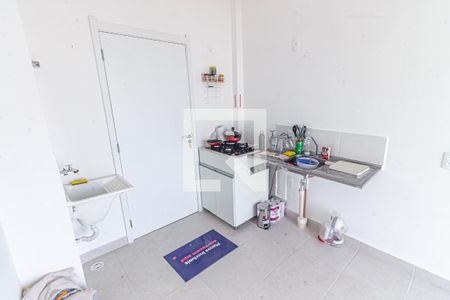 Sala/Cozinha de apartamento à venda com 1 quarto, 28m² em Brás, São Paulo