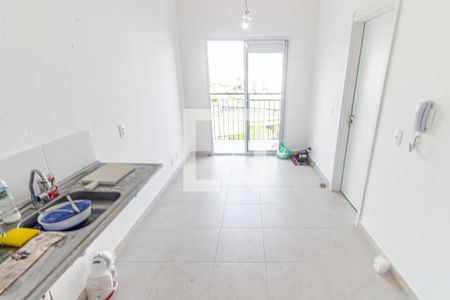 Sala/Cozinha de apartamento à venda com 1 quarto, 28m² em Brás, São Paulo