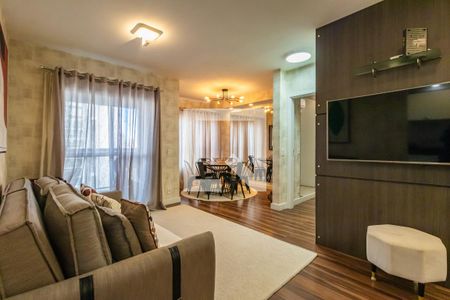 Sala de apartamento para alugar com 1 quarto, 66m² em Empresarial 18 do Forte, Barueri