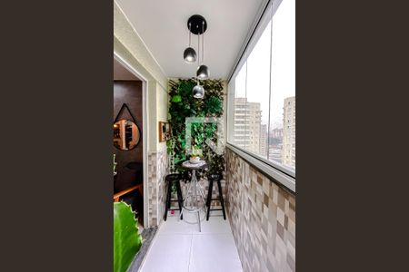 Varanda da Sala de apartamento para alugar com 3 quartos, 70m² em Mooca, São Paulo