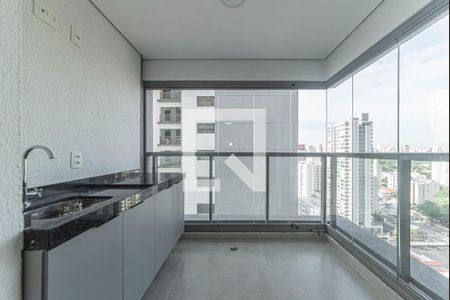 Varanda de apartamento para alugar com 1 quarto, 48m² em Santo Amaro, São Paulo