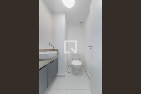 Lavabo de apartamento para alugar com 1 quarto, 48m² em Santo Amaro, São Paulo