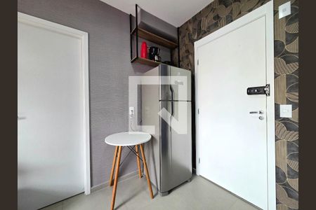 Cozinha de apartamento para alugar com 1 quarto, 27m² em Vila Olímpia, São Paulo