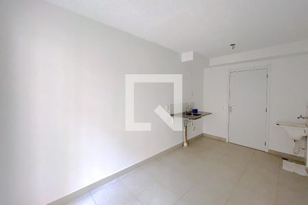 Sala/Cozinha de apartamento para alugar com 1 quarto, 29m² em Bom Retiro, São Paulo