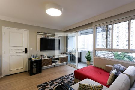 Sala  de apartamento à venda com 3 quartos, 90m² em Vila Andrade, São Paulo