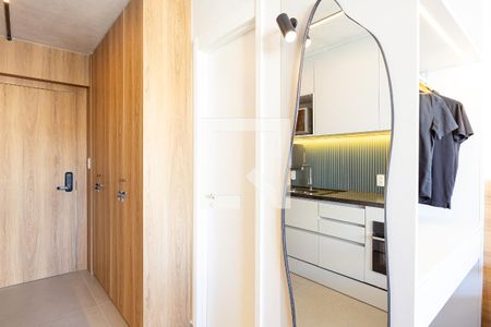 Studio de kitnet/studio para alugar com 1 quarto, 28m² em Indianópolis, São Paulo