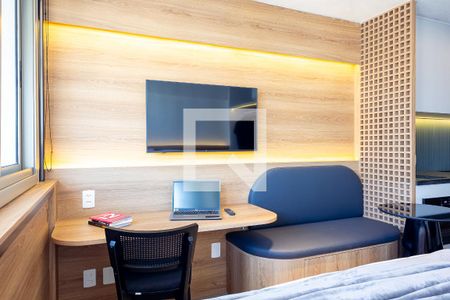Studio de kitnet/studio para alugar com 1 quarto, 28m² em Indianópolis, São Paulo
