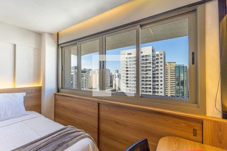 Studio de kitnet/studio para alugar com 1 quarto, 28m² em Indianópolis, São Paulo