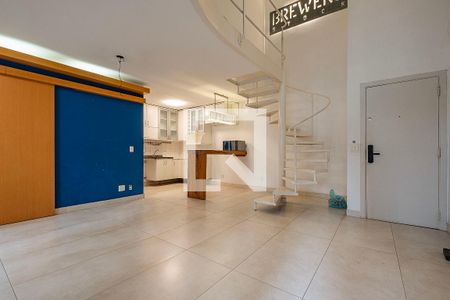 Sala/Cozinha de apartamento para alugar com 1 quarto, 80m² em Pinheiros, São Paulo