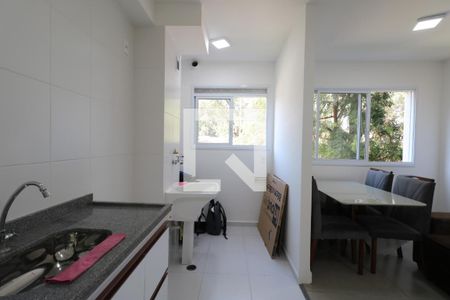 Cozinha e Área de Serviço de apartamento à venda com 2 quartos, 43m² em Piraporinha, Diadema