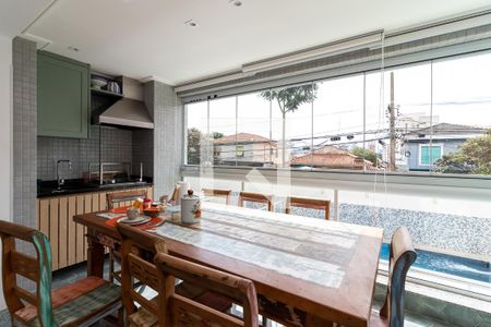 Varanda Gourmet de apartamento à venda com 3 quartos, 100m² em Jardim São Paulo, São Paulo