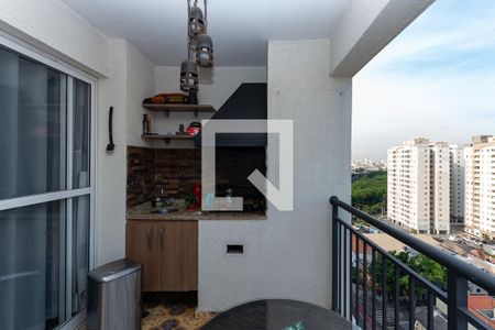 Varanda Gourmet de apartamento à venda com 2 quartos, 68m² em Barra Funda, São Paulo