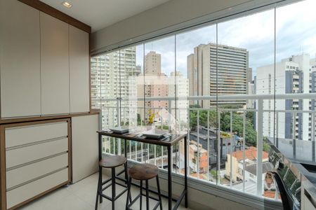 Sacada de kitnet/studio para alugar com 1 quarto, 25m² em Bela Vista, São Paulo