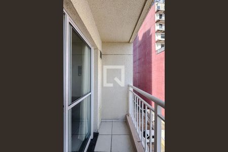 Varanda da Sala de apartamento para alugar com 1 quarto, 32m² em Brás, São Paulo