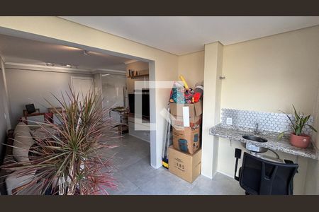 Sala - Sala de Jantar Varanda de apartamento para alugar com 2 quartos, 68m² em Casa Branca, Santo André