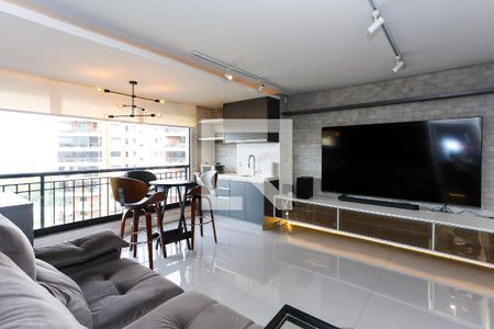 Sala de apartamento para alugar com 2 quartos, 70m² em Jardim Parque Morumbi, São Paulo
