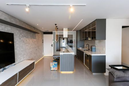 Sala de apartamento para alugar com 2 quartos, 70m² em Jardim Parque Morumbi, São Paulo
