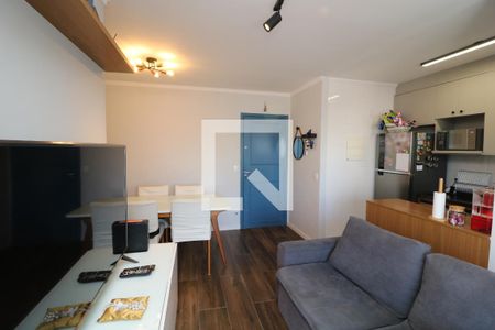 Sala de apartamento à venda com 2 quartos, 55m² em Vila Santa Clara, São Paulo