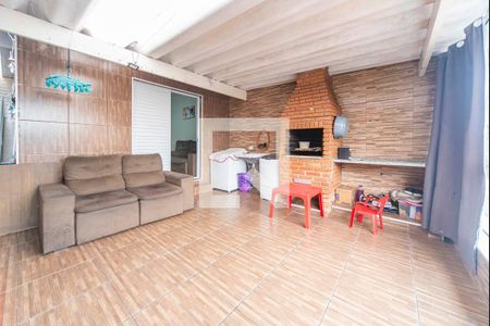 Varanda Gourmet e Área de serviço de casa à venda com 4 quartos, 124m² em Cidade São Jorge, Santo André