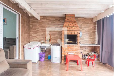 Varanda Gourmet e Área de serviço de casa à venda com 4 quartos, 124m² em Cidade São Jorge, Santo André