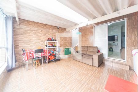 Varanda Gourmet e Área de serviço de casa à venda com 4 quartos, 124m² em Cidade São Jorge, Santo André