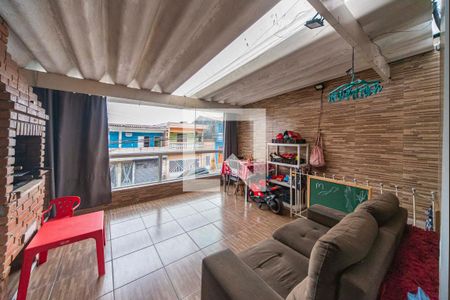 Varanda Gourmet e Área de serviço de casa à venda com 4 quartos, 124m² em Cidade São Jorge, Santo André
