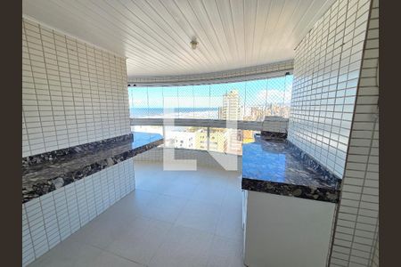 Varanda de apartamento para alugar com 2 quartos, 92m² em Aviação, Praia Grande