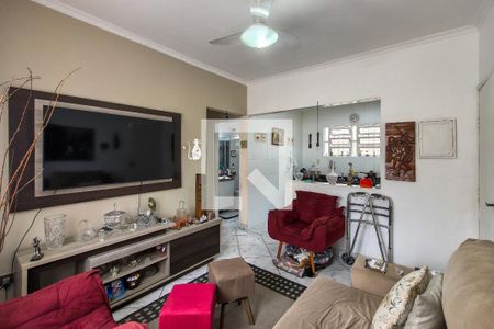 Sala de casa para alugar com 2 quartos, 56m² em Vila Tupi, Praia Grande