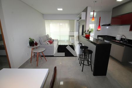 Sala de apartamento para alugar com 1 quarto, 60m² em Vila Ema, São José dos Campos