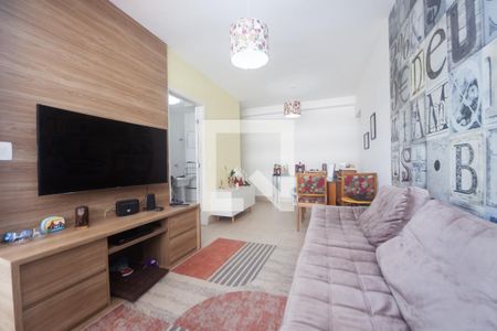 Sala de TV de apartamento para alugar com 2 quartos, 68m² em Vila da Serra, Nova Lima