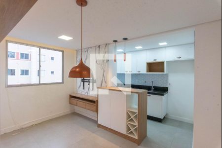 Sala de apartamento para alugar com 2 quartos, 50m² em Loteamento Parque São Martinho, Campinas