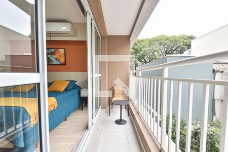 Varanda de kitnet/studio à venda com 1 quarto, 27m² em Liberdade, São Paulo