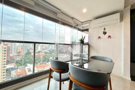Varanda de apartamento para alugar com 1 quarto, 49m² em Mirandópolis, São Paulo