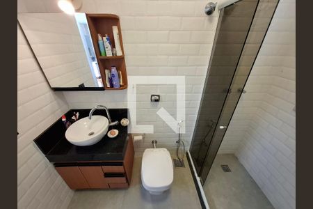 Banheiro  de apartamento à venda com 2 quartos, 82m² em Botafogo, Rio de Janeiro