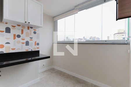 Varanda da Sala/cozinha de apartamento para alugar com 2 quartos, 37m² em Parada Inglesa, São Paulo