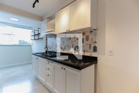 Sala/cozinha de apartamento para alugar com 2 quartos, 37m² em Parada Inglesa, São Paulo