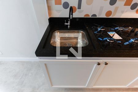 Sala/cozinha de apartamento para alugar com 2 quartos, 37m² em Parada Inglesa, São Paulo