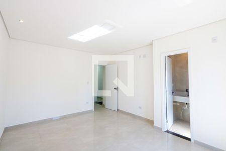 Quarto 1 - Suíte de casa à venda com 3 quartos, 140m² em Vila Camilópolis, Santo André