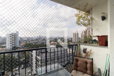 Varanda da Sala de apartamento à venda com 4 quartos, 186m² em Bosque da Saúde, São Paulo