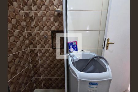 Banheiro de apartamento para alugar com 1 quarto, 44m² em Cidade Ocian, Praia Grande