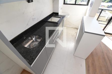 Sala/Cozinha de apartamento para alugar com 2 quartos, 60m² em Campina do Siqueira, Curitiba