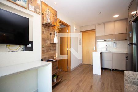 Sala de apartamento para alugar com 1 quarto, 40m² em Asa Sul, Brasília