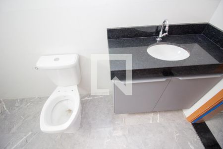 Banheiro da Suíte de casa para alugar com 2 quartos, 120m² em Tres Barras, Contagem