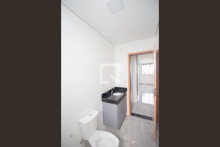 Banheiro da Suíte de casa para alugar com 2 quartos, 120m² em Tres Barras, Contagem
