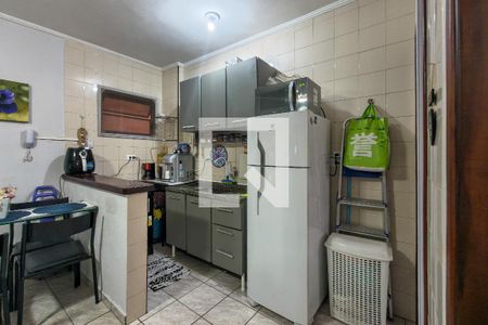 Cozinha  de apartamento para alugar com 1 quarto, 40m² em Solemar, Praia Grande