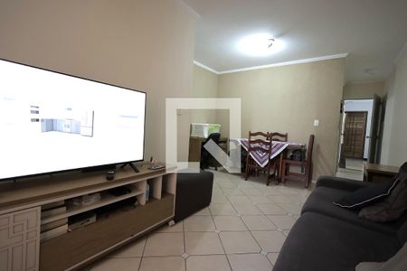 Sala de apartamento à venda com 2 quartos, 57m² em Jardim do Estádio, Santo André