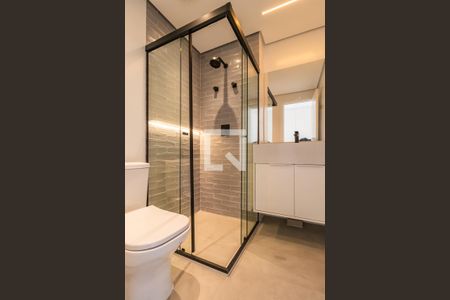 Banheiro da Suíte 1 de apartamento para alugar com 3 quartos, 87m² em Tamboré, Barueri
