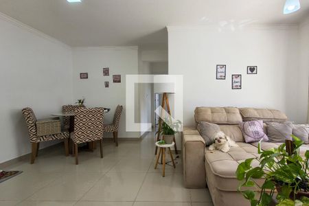 Sala de apartamento para alugar com 2 quartos, 67m² em Canto do Forte, Praia Grande