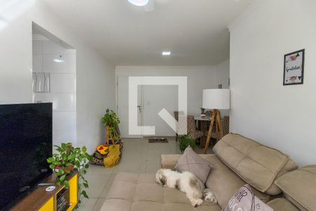 Sala de apartamento para alugar com 2 quartos, 67m² em Canto do Forte, Praia Grande