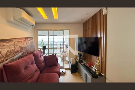Sala de apartamento para alugar com 2 quartos, 74m² em Jardim Caravelas, São Paulo
